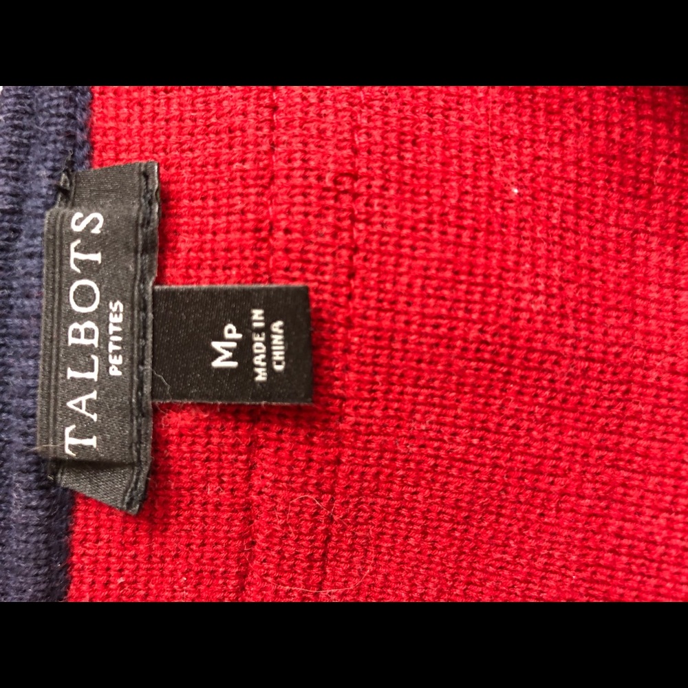 Talbots Thick Button Up Cardigan - Picture 3 of 4
